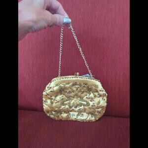 Vintage gold purse
